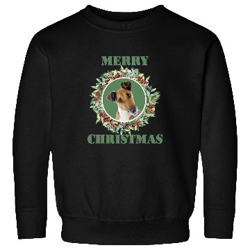 Discover Merry Christmas Fox Terrier Smooth Sweatshirts