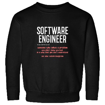 Discover Software Engineer Definition Computer Programmer Developer Sweatshirts
