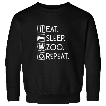 Discover First Zoo Trip Future Zookeeper 12 Sweatshirts