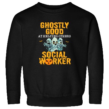 Discover Halloween Social Work Assistance Curative Education nurses 2 Sweatshirts