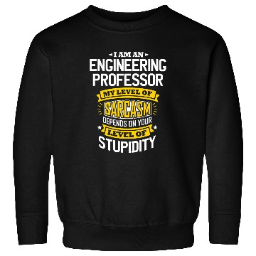 Discover Professor Idea Funny Joke Engineering Professors Sweatshirts