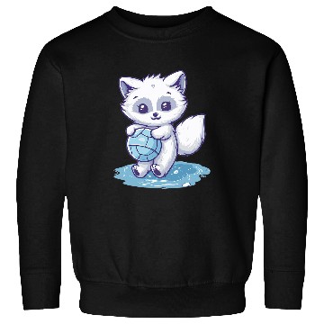 Discover Cute Arctic Fox Water Polo Sweatshirts