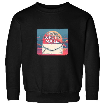 Discover Straight White Mail Postal Worker 1 Sweatshirts