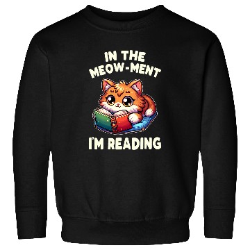Discover Reading Book Cat For Library Reading Teacher Sweatshirts