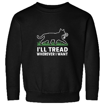 Discover Ill Thread Wherever I Want Childless Cat Lady Election 1 Sweatshirts