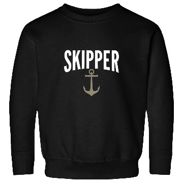Discover Skipper Novelty Sailing Graphic Print for Unisex Sweatshirts