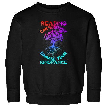 Discover Reading Book Meme Design For Book Lovers Readers Sweatshirts