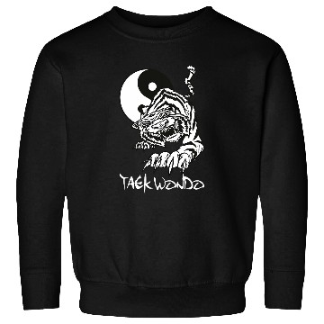 Discover Taekwondo yin yang tiger Sweatshirts