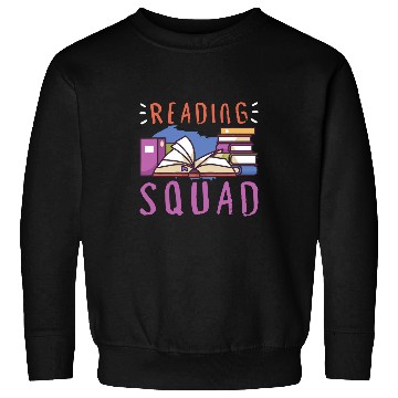 Discover Book Reader Reading Literature Bookworm 9 Sweatshirts