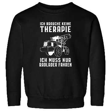 Discover Wheel loader construction site building worker 9 Sweatshirts