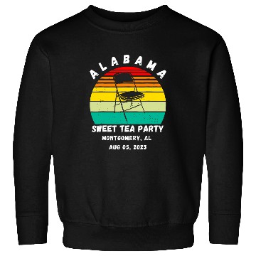 Discover Survived Montgomery Riverfront Brawl Boat Sweet Tea Party Sweatshirts