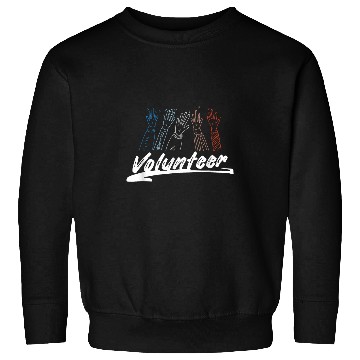 Discover Volunteer Voluntary Volunteering Sweatshirts