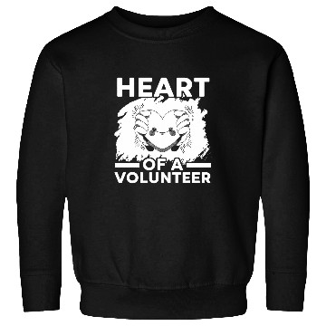 Discover Volunteering Work Helping Hand Volunteer Worker 3 Sweatshirts