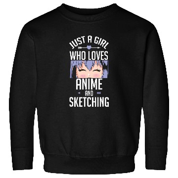 Discover Anime Sketching Japanese Cosplay Sweatshirts
