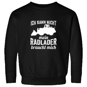 Discover Wheel loader construction site construction worker civil builder Sweatshirts