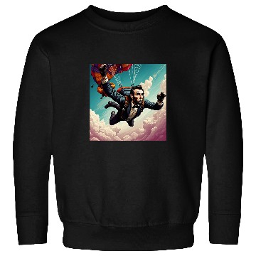Discover Abraham Lincoln Skydiving Sweatshirts