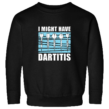 Discover Darts Pub Dartboard Sports Dart Team Darts Player 1 Sweatshirts