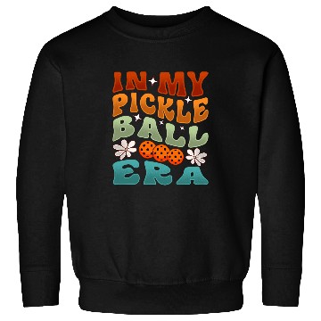 Discover In My Pickleball Era Retro Waving Style 1 Sweatshirts