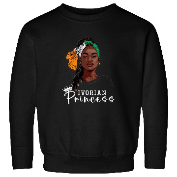 Discover Ivorian Flag Souvenirs Princess Products Women Ivory Coast Sweatshirts