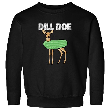 Discover Dill Doe Deer Redneck Pickle Animal Hunter Lover Pickles Sweatshirts