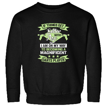 Discover A magnificent Darts Player Dart Team Birthday Dart Player Sweatshirts