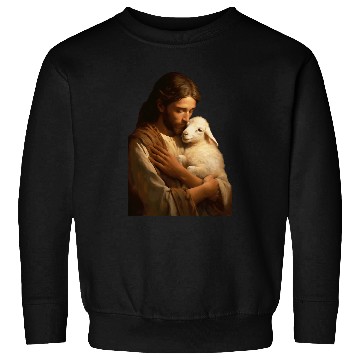 Discover Jesus and Lamb Christian Sweatshirts