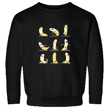 Discover Banana Yoga Sweatshirts