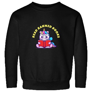 Discover Read Banned Books Unicorns Sweatshirts