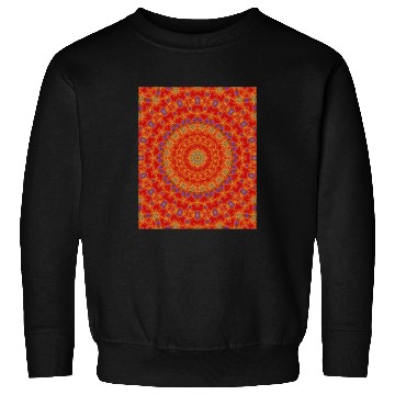 Discover Intricate Circle Ripple Pattern Mandala 1 Sweatshirts