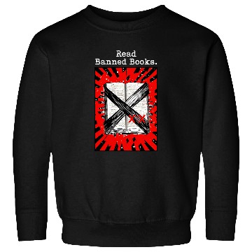 Discover Read Banned Book Funny Reading for Readers Sweatshirts