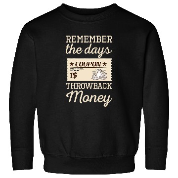 Discover Funny Remember Throwback Money Stamps Lovers gift Sweatshirts