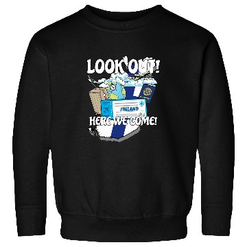 Discover Look Out Finland Here We Come Matching Family Vacation Trip 1 Sweatshirts