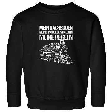 Discover Mens Railway railway train driver model railway Sweatshirts