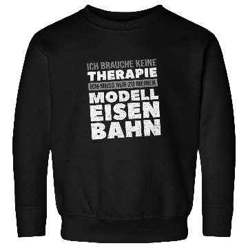 Discover Model railway train miniature trains saying model making Sweatshirts