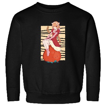 Discover Neko Girl Strawberry CatGirl Cosplay Anime Sweatshirts