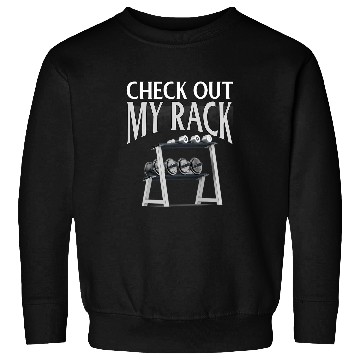 Discover My Rack Fitness Weightlifting Deadsslift Workout Gym Sweatshirts