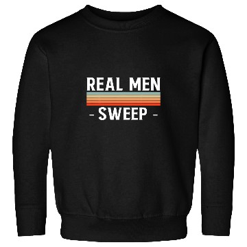 Discover Real Men Sweep Curling Curler Ice Curl Sweatshirts