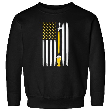 Discover Brewers US Flag Beer Brewmaster Sweatshirts