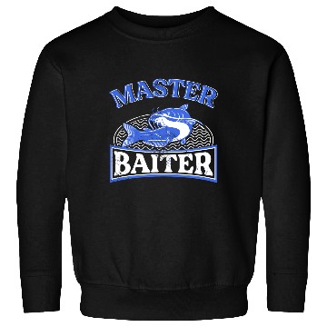 Discover Master Baiter - Wels Catfish Hunter Sweatshirts