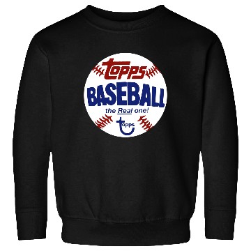 Discover Topps Baseball Vintage Style The Real One Sweatshirts