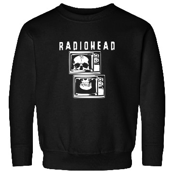 Discover White Skull TV Radiohead Sweatshirts