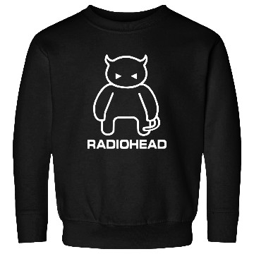 Discover Radiohead White Fat Devil Sweatshirts