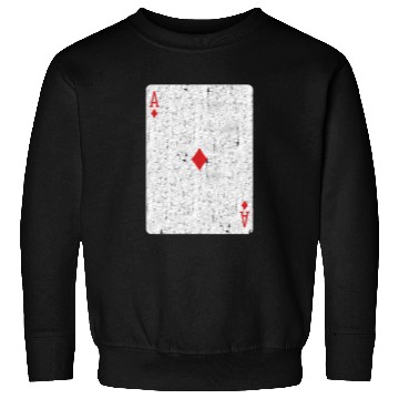 Discover ace of diamonds playing card Sweatshirts