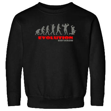 Discover Body bulider Gym ape of Evolution Sweatshirts