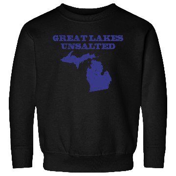 Discover Great Lakes Unsalted Blue Sweatshirts