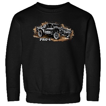 Discover Pro4 Trophy Truck Black Sweatshirts