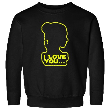 Discover I love you, Princess Leia Sweatshirts