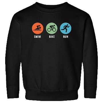 Discover Swim Bike Run Sweatshirts