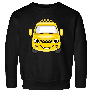 Discover Taxi design art Sweatshirts