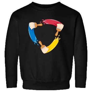 Discover Painting brushes art Sweatshirts